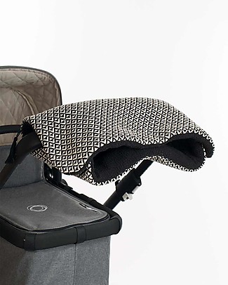 Mara Mea Manicotto Scaldamani Universale - Bianco e Nero Accessori