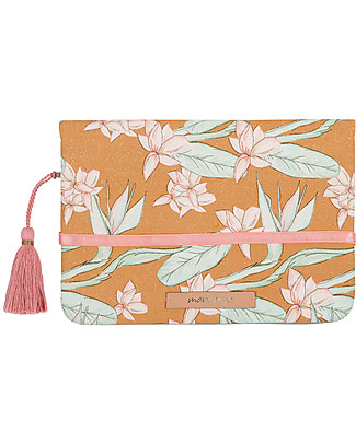 Mara Mea Pochette Porta Pannolini - Bird of Paradise - Cotone Borse Cambio e Accessori