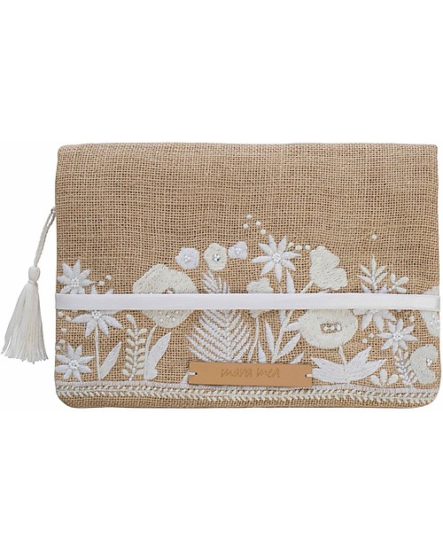 Mara Mea Pochette Porta Pannolini  Little Crush - Beige - Juta Trousse e Pochette