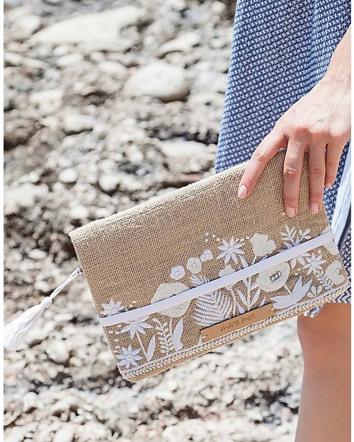 Mara Mea Pochette Porta Pannolini  Little Crush - Beige - Juta Trousse e Pochette
