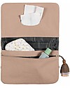 Mara Mea Pochette Porta Pannolini Mosaic Mind - Beige/Bianco - Cotone Trousse e Pochette