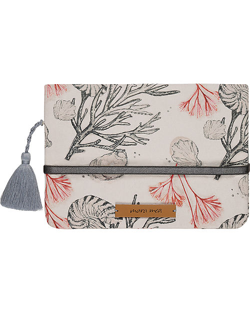 Mara Mea Pochette Porta Pannolini - Soft Wave - Cotone Trousse e Pochette