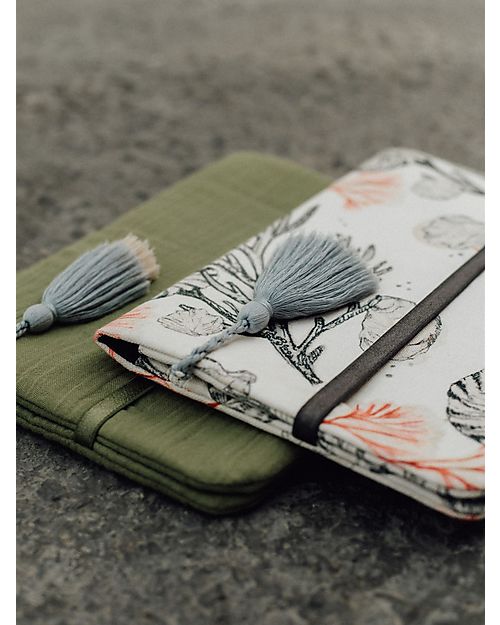 Mara Mea Pochette Porta Pannolini - Soft Wave - Cotone Trousse e Pochette