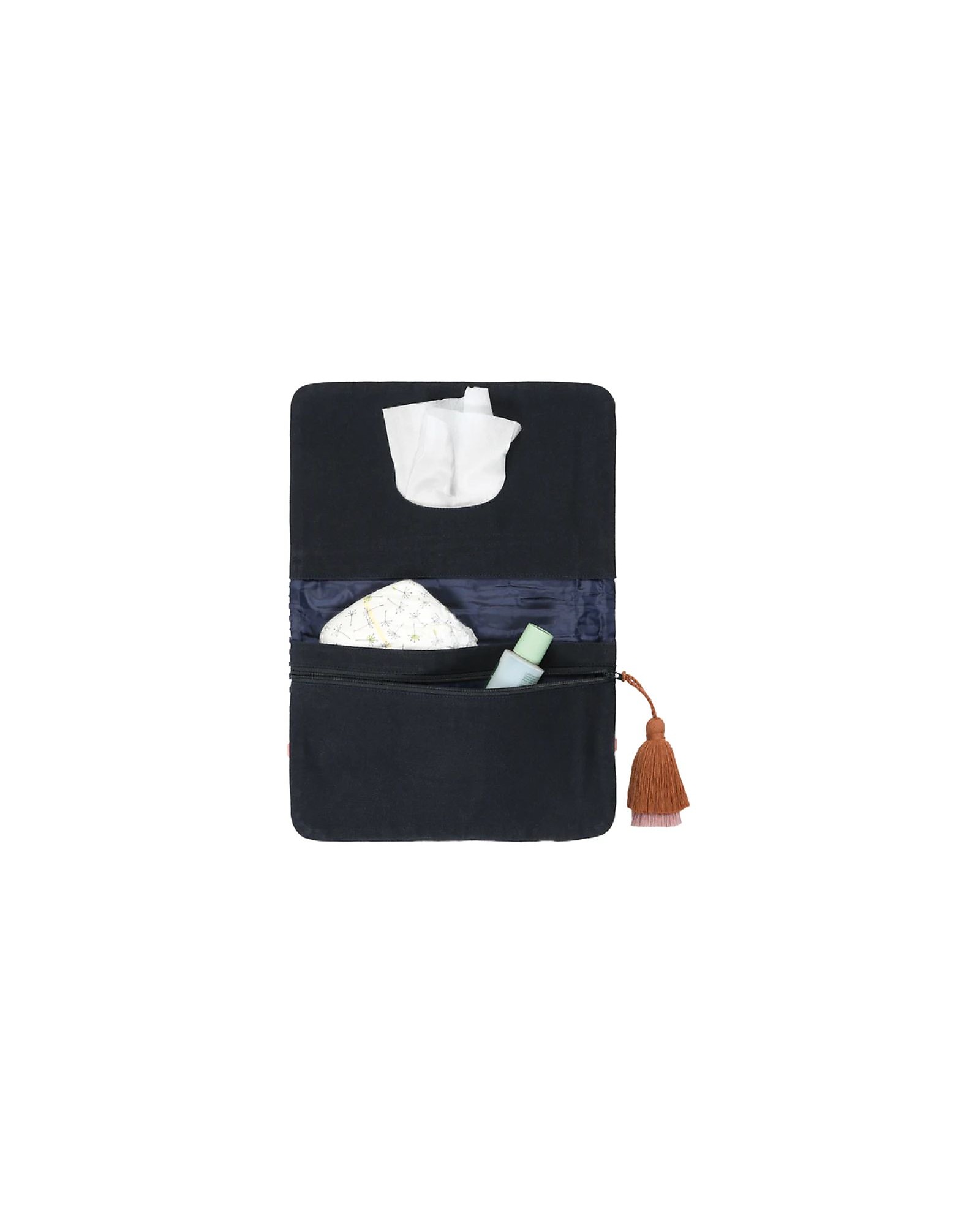 Garbo&Friends Pochette Porta Pannolini con Fasciatoio Pieghevole - Bluebell  - 45 x 65 cm - Cotone Percalle unisex (bambini)