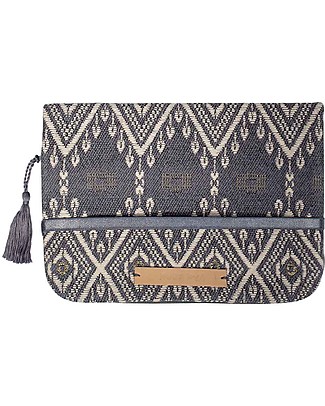 Mara Mea Pochette Porta Pannolini Winter Wonderland - Grigio - Cotone Borse Cambio e Accessori