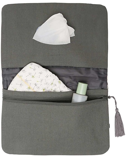 Mara Mea Pochette Porta Pannolini Winter Wonderland - Grigio - Cotone Borse Cambio