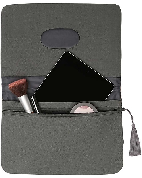 Mara Mea Pochette Porta Pannolini Winter Wonderland - Grigio - Cotone Borse Cambio