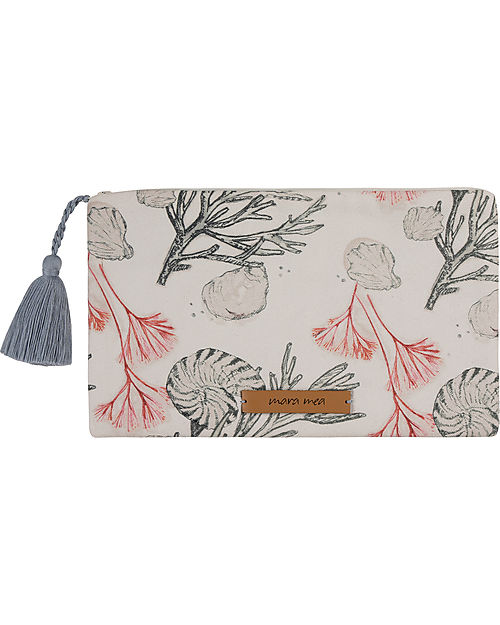 Mara Mea Pochette Porta Trucchi - Gentle Water - 100% Cotone Trousse e Pochette