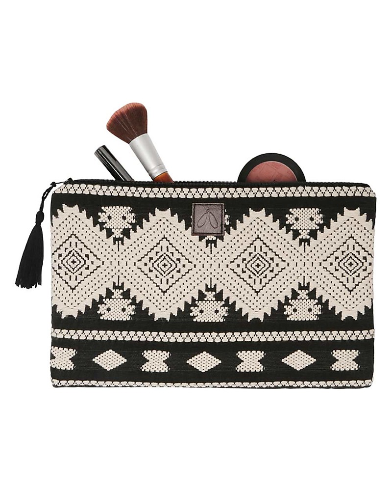 Astuccio Beauty Case Porta Trucchi Porta Oggetti In Cotone Fantasia Fatto A Mano