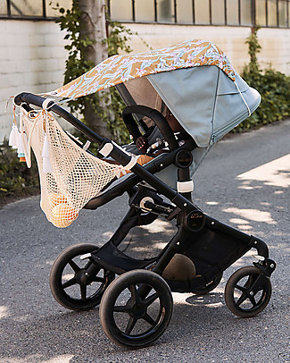 Mara Mea Telo Parasole per Carrozzina - Ocra - 100% Cotone Accessori