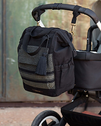 Mara Mea Zaino da Viaggio per il Cambio 3-in-1 Island Explorer - Nero Borse Cambio e Accessori