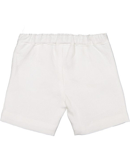 Maria Bianca Bermuda Chino in Lino, Bianco -  Perfetto da Cerimonia! Pantaloni Corti