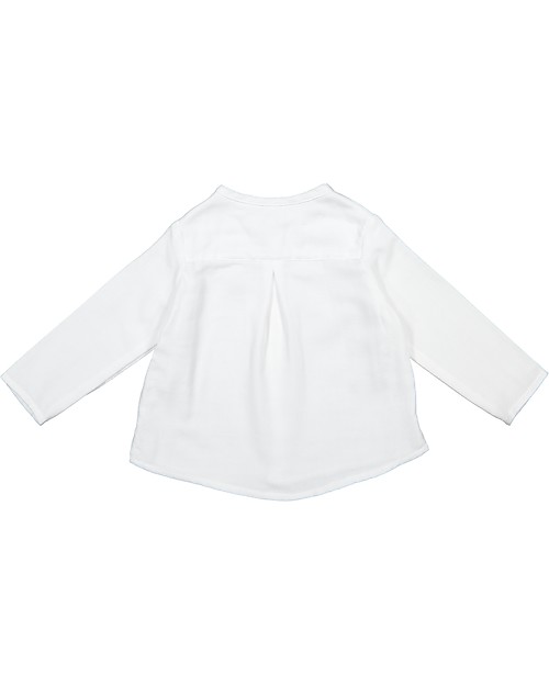 Maria Bianca Camicia Bimbo in Cotone, Bianca - Perfetta da Cerimonia! Camicie_