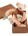 Maud N Lil DouDou Comforter in Cotone con Confezione Regalo! - Orsetto Miele - 100% Cotone Bio Doudou
