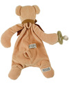 Maud N Lil DouDou Comforter in Cotone con Confezione Regalo! - Orsetto Miele - 100% Cotone Bio Doudou