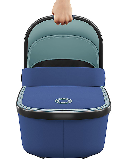 Maxi Cosi Navicella per Passeggini Maxi Cosi - Oria Essential Blu - Dalla nascita a 6 mesi Carrozzine e Navicelle