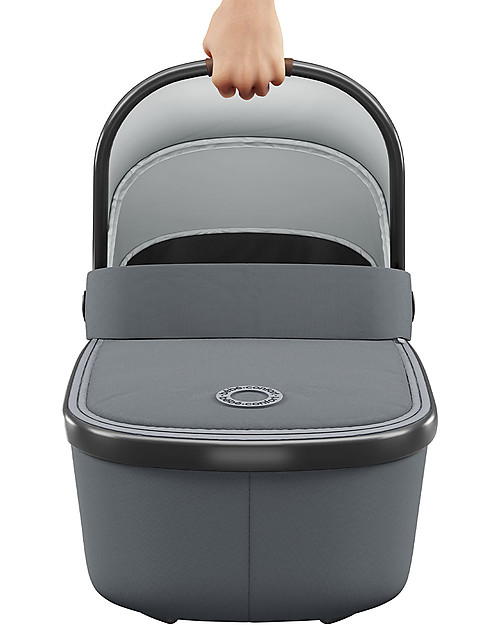 Maxi Cosi Navicella per Passeggini Maxi Cosi - Oria Essential Grigio - Dalla nascita a 6 mesi Carrozzine e Navicelle