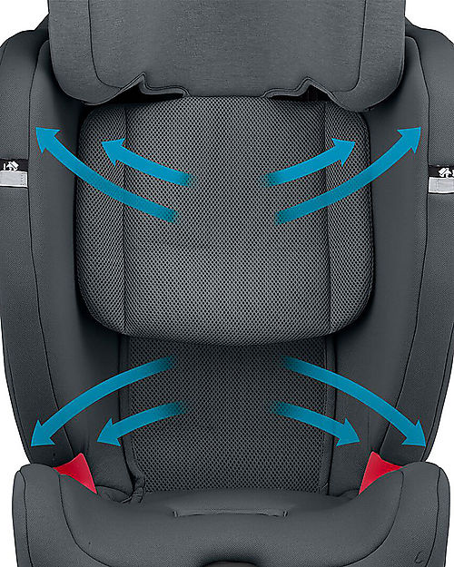Maxi Cosi OUTLET - Seggiolino Auto Titan Plus Gruppo 1/2/3 - Grafite Authentic - da 9 mesi a 12 anni! - Pezzo di Showroom Seggiolini Auto Gruppo 1/2/3