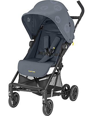 Maxi Cosi Passeggino Mara - Grafite Chiaro - Dalla Nascita a 4 anni - Ultracompatto e leggero Passeggini Leggeri