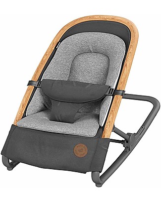 Maxi Cosi Sdraietta 2 in 1 Kori Essential - Grafite - Dalla nascita a 6 mesi + Giostrina Musicale Sdraiette_