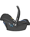 Maxi Cosi Seggiolino Auto CabrioFix - Nero - 12 mesi - Side Protection System Seggiolini Auto Gruppo 0+/1