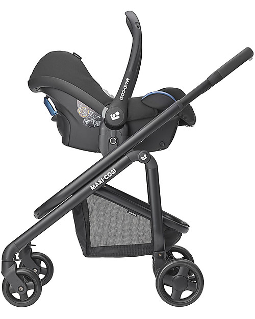 Maxi Cosi Seggiolino Auto CabrioFix - Nero - 12 mesi - Side Protection System Seggiolini Auto Gruppo 0+/1