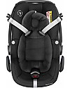 Maxi Cosi Seggiolino Auto Pebble Pro - Nero Essential - 0-12 mesi - Sicurezza i-Size Seggiolini Auto Gruppo 0+/1