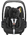 Maxi Cosi Seggiolino Auto Pebble Pro - Nero Essential - 0-12 mesi - Sicurezza i-Size Seggiolini Auto Gruppo 0+/1