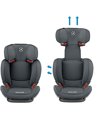Maxi Cosi Seggiolino Auto RodiFix AirProtect - Grafite Authentic - da 3 a 12 anni! Seggiolini Auto Bimbi Grandi
