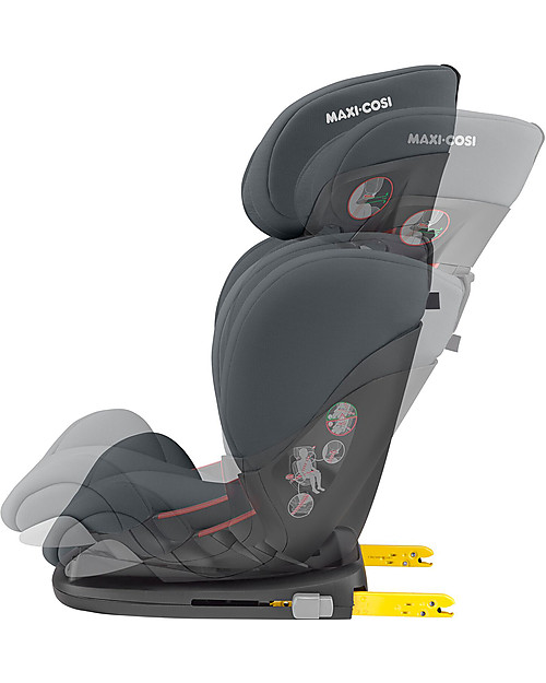 Maxi Cosi Seggiolino Auto RodiFix AirProtect - Grafite Authentic - da 3 a 12 anni! Seggiolini Auto Gruppo 2/3