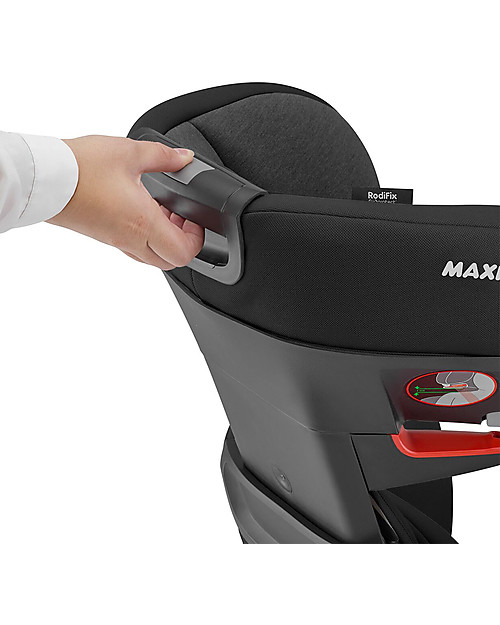 Maxi Cosi Seggiolino Auto RodiFix AirProtect - Nero Authentic - da 3 a 12 anni! Seggiolini Auto Gruppo 2/3