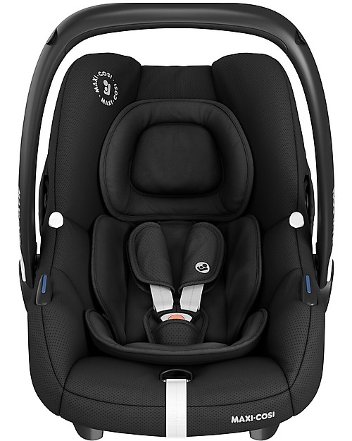 Maxi Cosi Seggiolino Auto Tinca - Nero Essential - 0-12 mesi - Sicurezza i-Size Seggiolini Auto Gruppo 0+/1