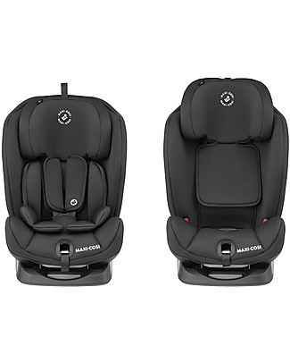 Maxi Cosi Seggiolino Auto Titan Gruppo 1/2/3 - Nero Basic - da 9 mesi a 12 anni! Seggiolini Auto Gruppo 1/2/3
