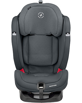 Maxi Cosi Seggiolino Auto Titan Plus Grafite Authentic + Cuscino Intelligente Antiabbandono E-Safety Seggiolini Auto Gruppo 2/3
