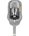 Maxi Cosi Seggiolino Auto Titan Plus Grafite Authentic + Cuscino Intelligente Antiabbandono E-Safety Seggiolini Auto Gruppo 2/3