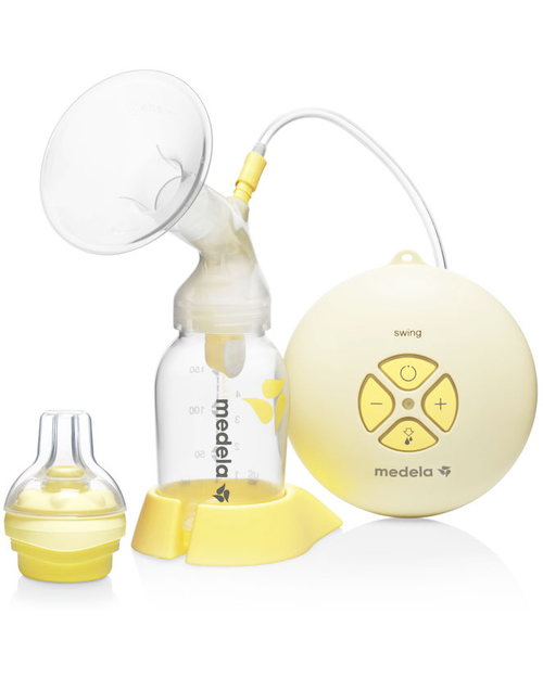 Medela Tiralatte Elettrico Swing più Tettarella Calma - Riproduce la suzione naturale Tiralatte Elettrici