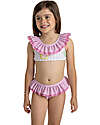 Meia Pata Costume Bikini - Donuts - con Fiocco e Volant Costumi Due Pezzi