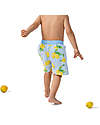 Meia Pata Pantaloncini da Bagno - Limoni - con Tasca Posteriore Boxer Mare