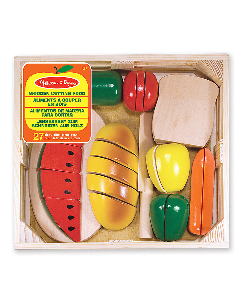 Frutta in legno da tagliare | Giocattoli per bambini dai 3 ai 4 anni