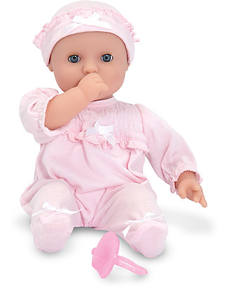 Melissa & Doug Bambola Jenna - Bebè Appena Nato - 30 cm Bambole