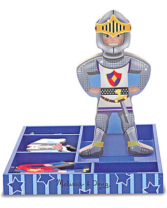 Melissa & Doug Billy - Personaggio in Legno con Vestiti Magnetizzati Giochi Magnetici
