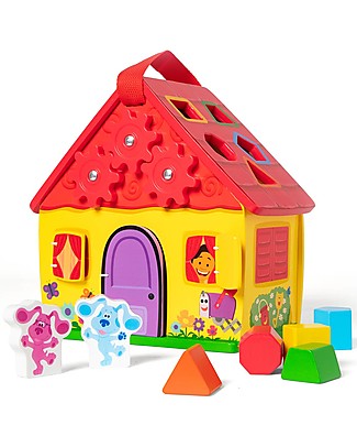 Melissa & Doug Blue's Clues & You - Casetta Giocattolo ad Incastri in Legno Giochi per Inventare Storie