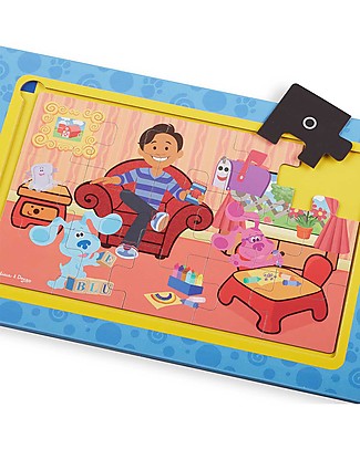 Melissa & Doug Blue's Clues & You - Puzzle Magnetico Portatile - 15 pezzi Puzzle
