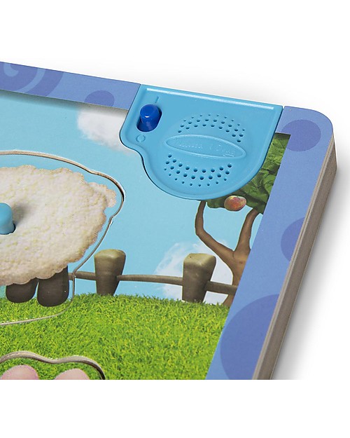 Melissa & Doug Blue's Clues & You - Puzzle Musicale in Legno con Pioli Puzzle