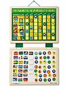 Melissa & Doug Calendario delle Attività - Responsabilizzare i Bimbi - Lingua Inglese Giochi Montessoriani