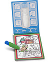 Melissa & Doug Cartoncini Magici da Colorare - Animali - 4 cartoncini con penna ad acqua ricaricabile! Disegnare e Colorare