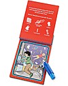 Melissa & Doug Cartoncini Magici da Colorare Water Wow - Spazio - 4 Cartoncini con penna ad acqua ricaricabile! Disegnare e Colorare