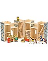 Melissa & Doug Castello in Legno Trasportabile Fold & Go - Personaggi Inclusi! Case delle Bambole