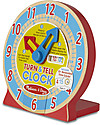 Melissa & Doug Che ora è? - Orologio in legno per imparare a leggere l’ora! Giochi Creativi