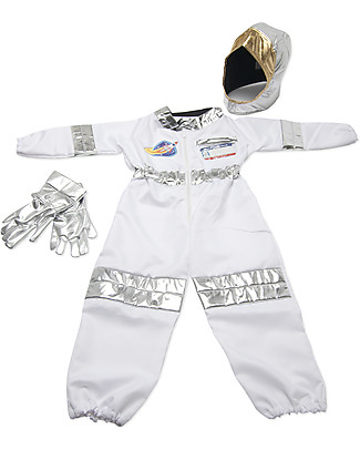 Melissa & Doug Costume da astronauta - Con guanti spaziali ed elmetto! Giochi Creativi
